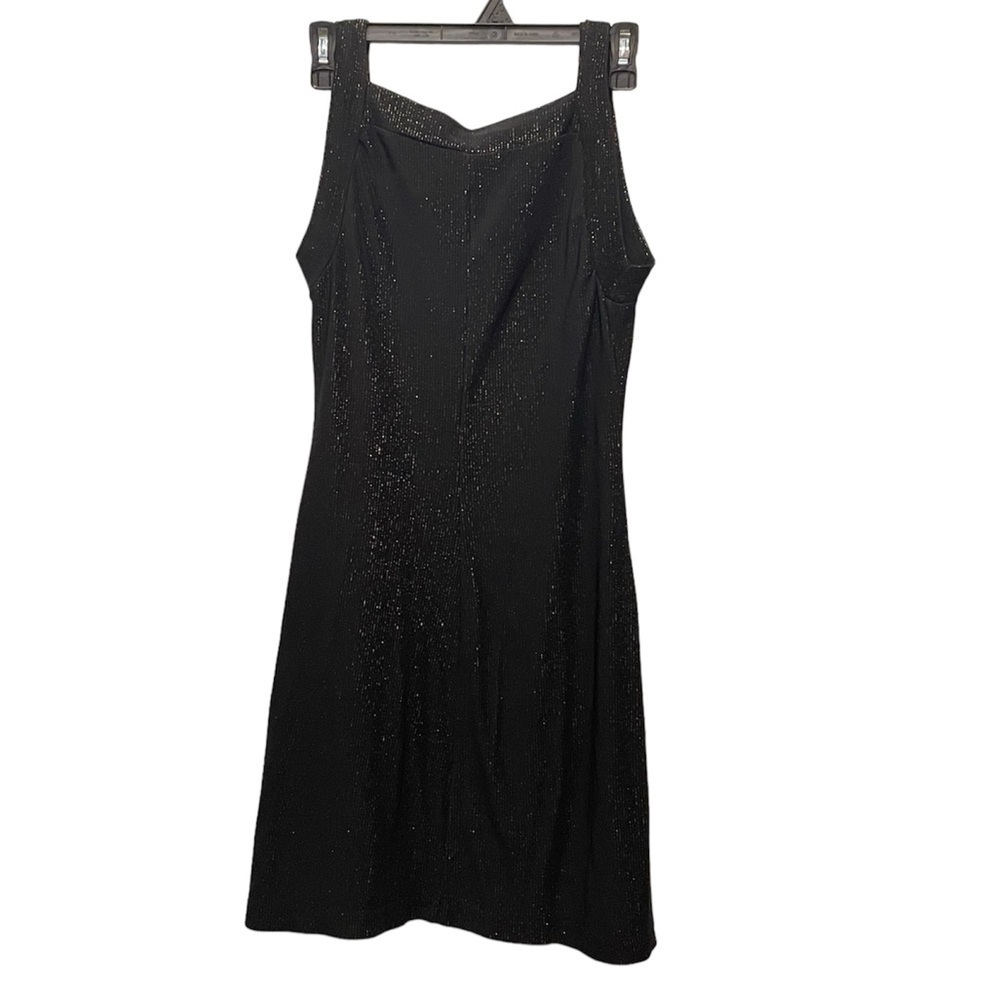 All That Jazz 90s Metallic Sparkle Vintage Party Dress Women’s Size Small